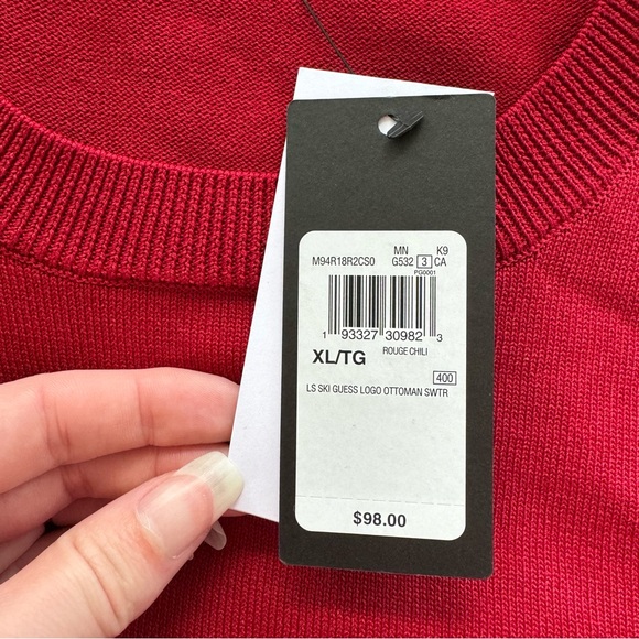 NWT GUESS Sweater Long Sleeve - Picture 4 of 9